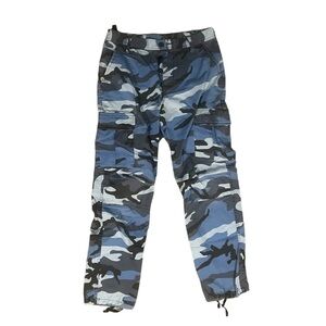 ROTHCO B. D. U. Blue camo baggy cargo pants
